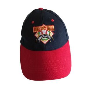Cooperstown Dreams Park MLB Baseball Cap hat Adjustable Blue Red